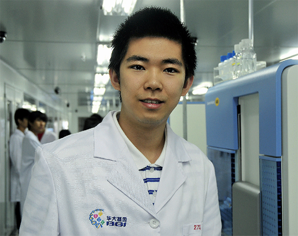 Zhao Bowen dirige au Beijing Genomics Institute le centre de « génomique cognitive ».