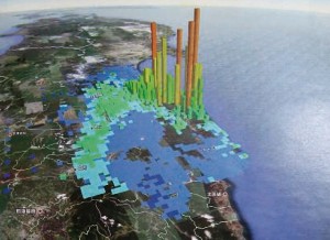 carte désastre Fukushima