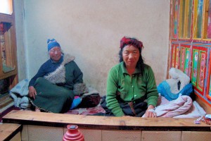 Dolkar Gyi, épouse de Sonam Dargye, à Shabrang