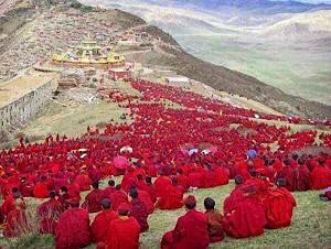 Funérailles de Sonam Dargye à Rebkong