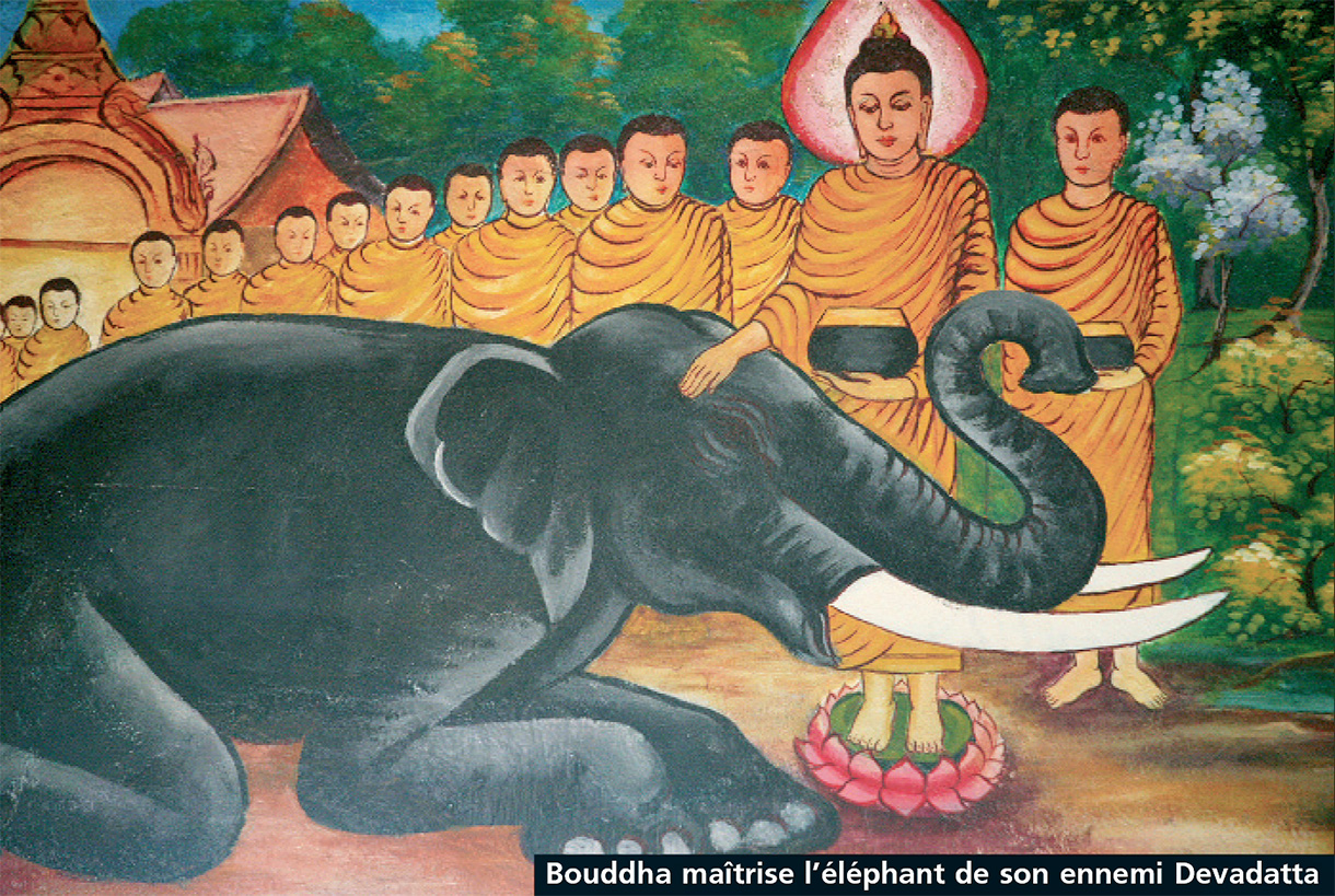bouddha-maitrise-l'éléphant-de-son-ennemi