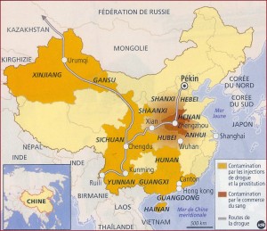 Carte onu sida en cchine