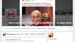 Dalaï-lama : les étudiants contre l’autocensure de Sciences Po
