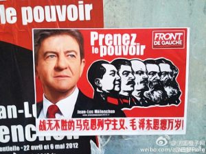 Sur le web, la galaxie de la mouvance Mao-nostalgique salue avec enthousiasme « le candidat maoïste à la présidence française ».